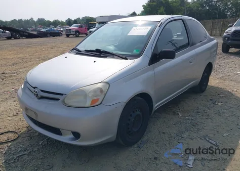2003 Toyota Echo z USA, uszkodzony, nr VIN JTDAT123X30266297